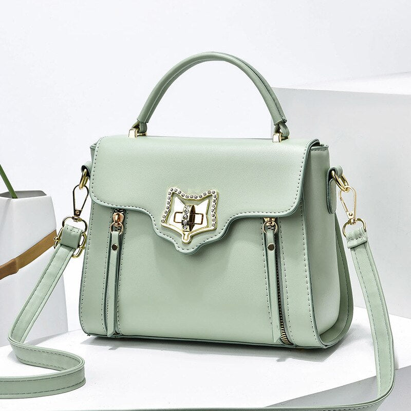 Sac à Main Chic avec Fermoir Signature – Organisation Multi-Compartiments