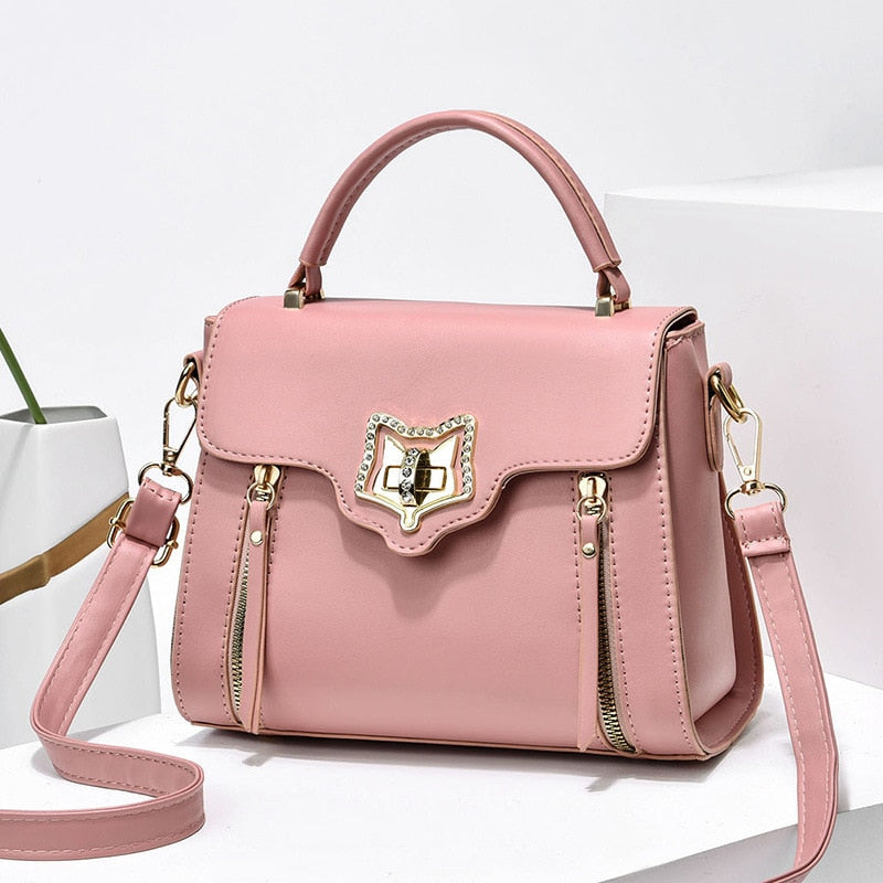 Sac à Main Chic avec Fermoir Signature – Organisation Multi-Compartiments