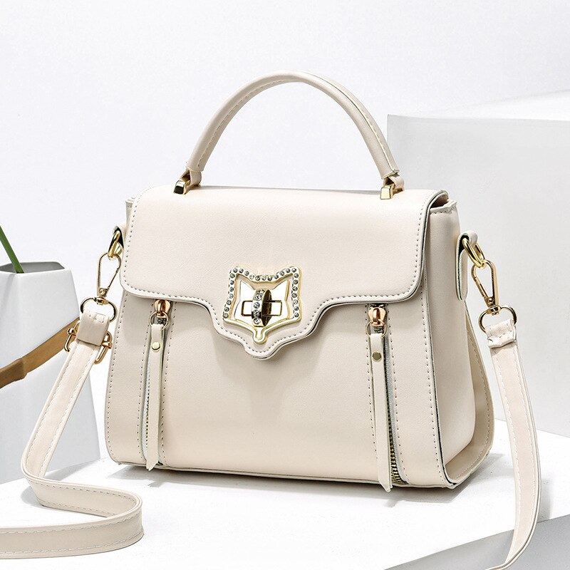 Sac à Main Chic avec Fermoir Signature – Organisation Multi-Compartiments
