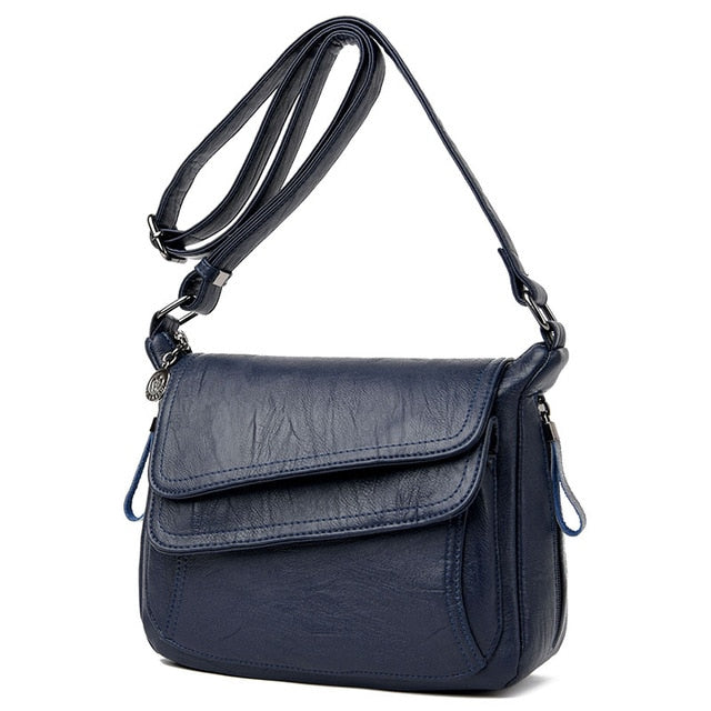 Sac Bandoulière Minimaliste – Cuir de Vachette