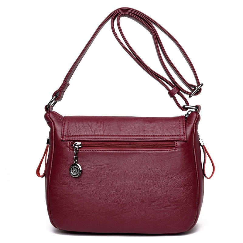 Sac Bandoulière Minimaliste – Cuir de Vachette