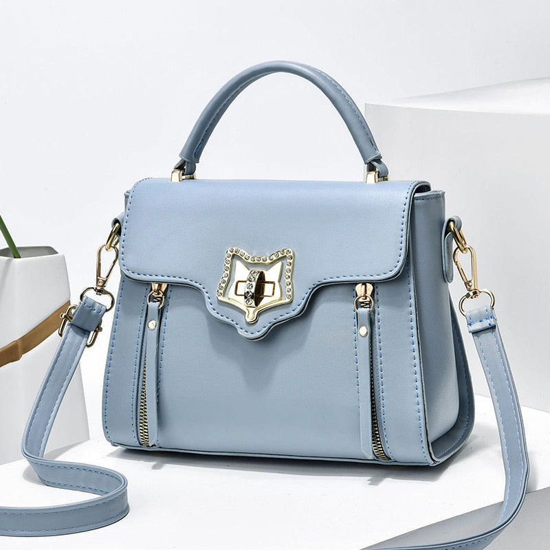 Sac à Main Chic avec Fermoir Signature – Organisation Multi-Compartiments