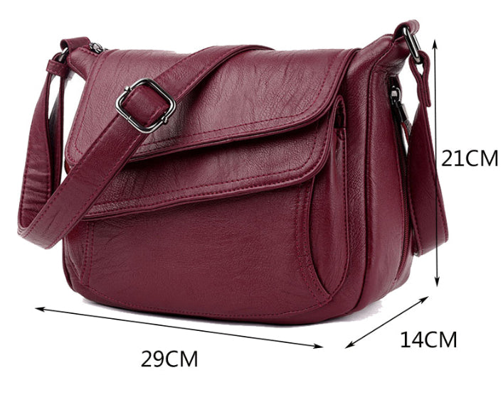 Sac Bandoulière Minimaliste – Cuir de Vachette